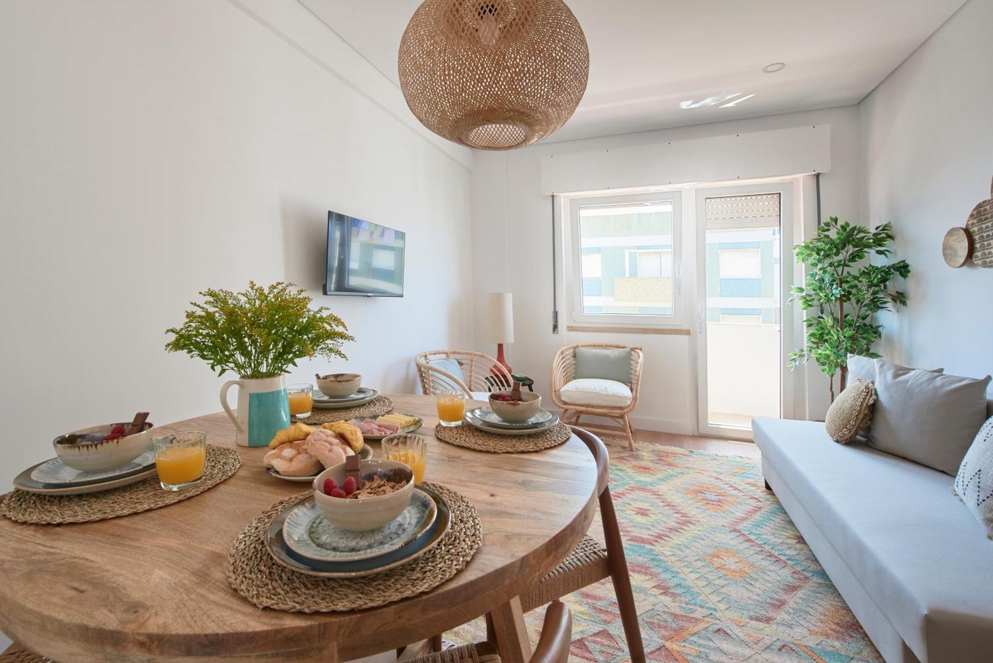 Sunset Bay View, Renovated Apt, By Timecooler Setubal Exterior photo